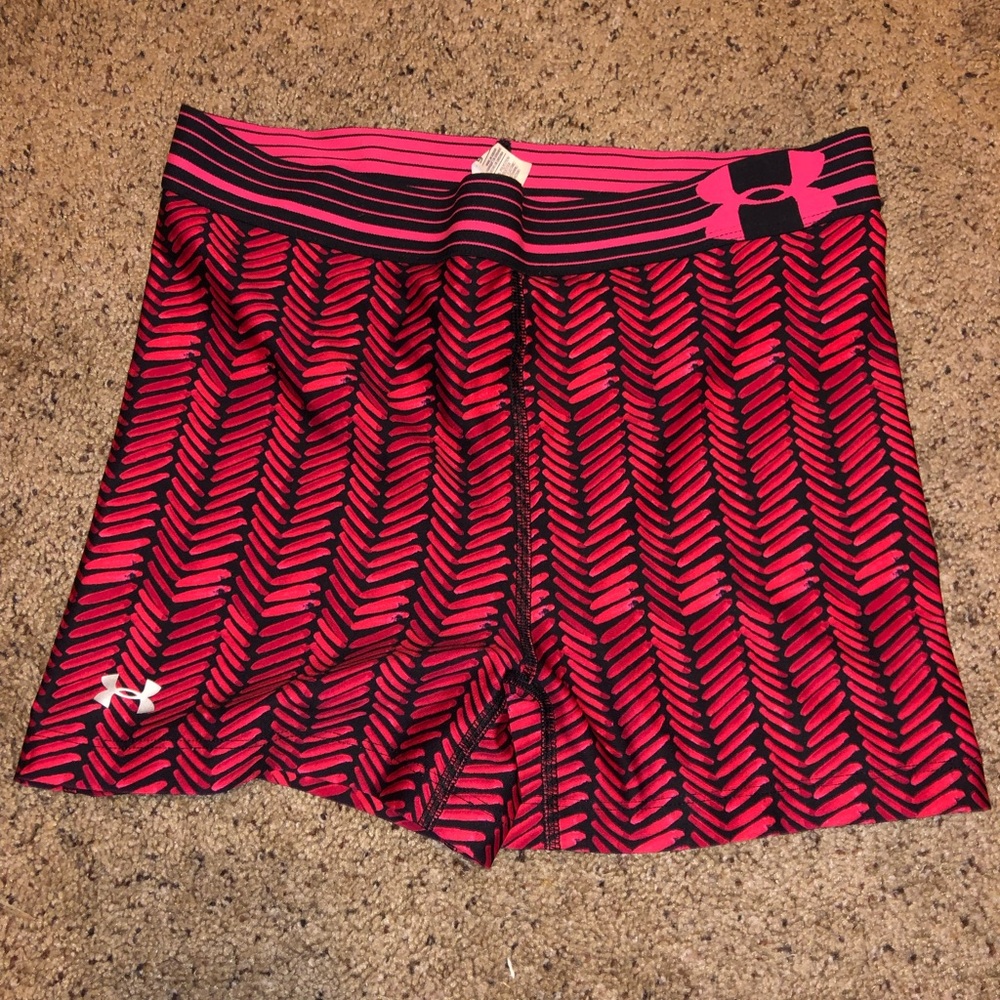 Under Armour heat gear Small spandex shorts.